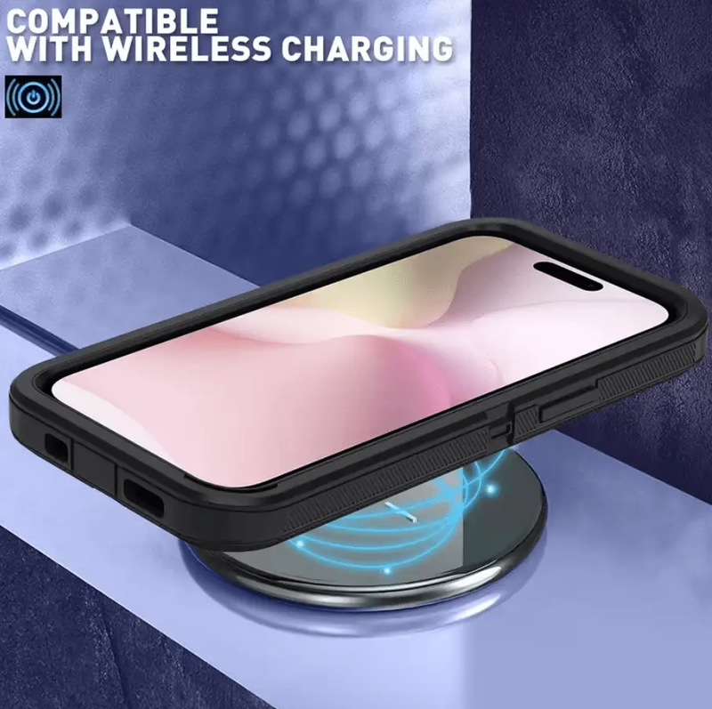 IPhone 16e Triple Layer Armor Hard Case by techplus