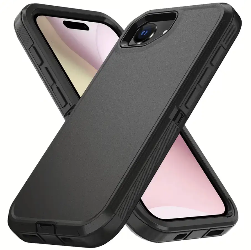 IPhone 16e Triple Layer Armor Hard Case by techplus