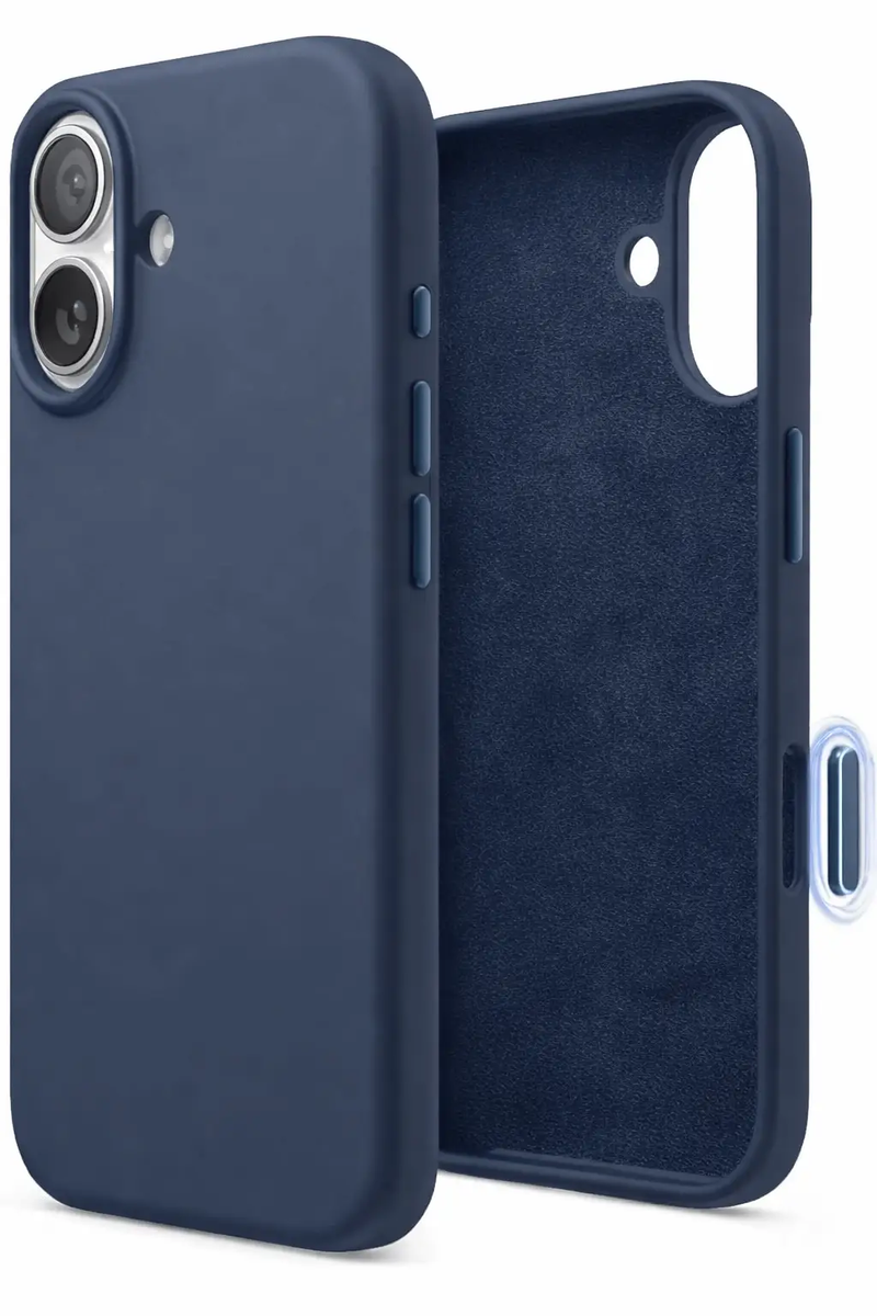 iPhone 16 Silicone Case – Soft Protective Cover by techplus