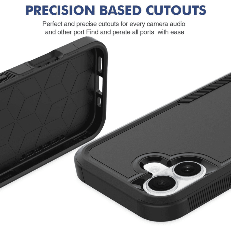 techplus iPhone 17 MagSafe Rugged Case Heavy Duty Shield With Stand Ring iPhone 17 MagSafe Rugged Case With Stand Ring