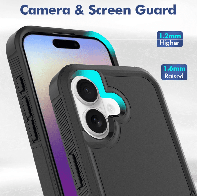techplus iPhone 17 MagSafe Rugged Case Heavy Duty Shield With Stand Ring iPhone 17 MagSafe Rugged Case With Stand Ring