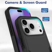 techplus Mobile Phone Case iPhone 18 Pro Dual Layer Armor Hard Case iPhone 18 Pro Dual Layer Armor Hard Case