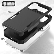 techplus Mobile Phone Case iPhone 18 Pro Dual Layer Armor Hard Case iPhone 18 Pro Dual Layer Armor Hard Case