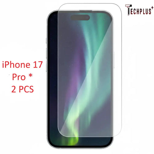 iPhone 17 Pro Glass Screen Protector (2 pack) by techplus
