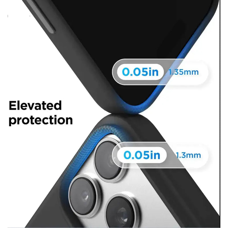 techplus iPhone 17 Pro Max Black Silicone Case – Soft Protective Cover iPhone 17 Pro Max Black Silicone Case – Soft Protective Cover...