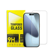 techplus Screen protector Iphone 17 Pro Max Clear Tempered Glass Screen Protector (2 Pack) – 9H HD, 2.5D Rounded Edge, Impact & Scratch Resistant Iphone 17 Pro Max Screen Protector 2 Pack 9H Glass