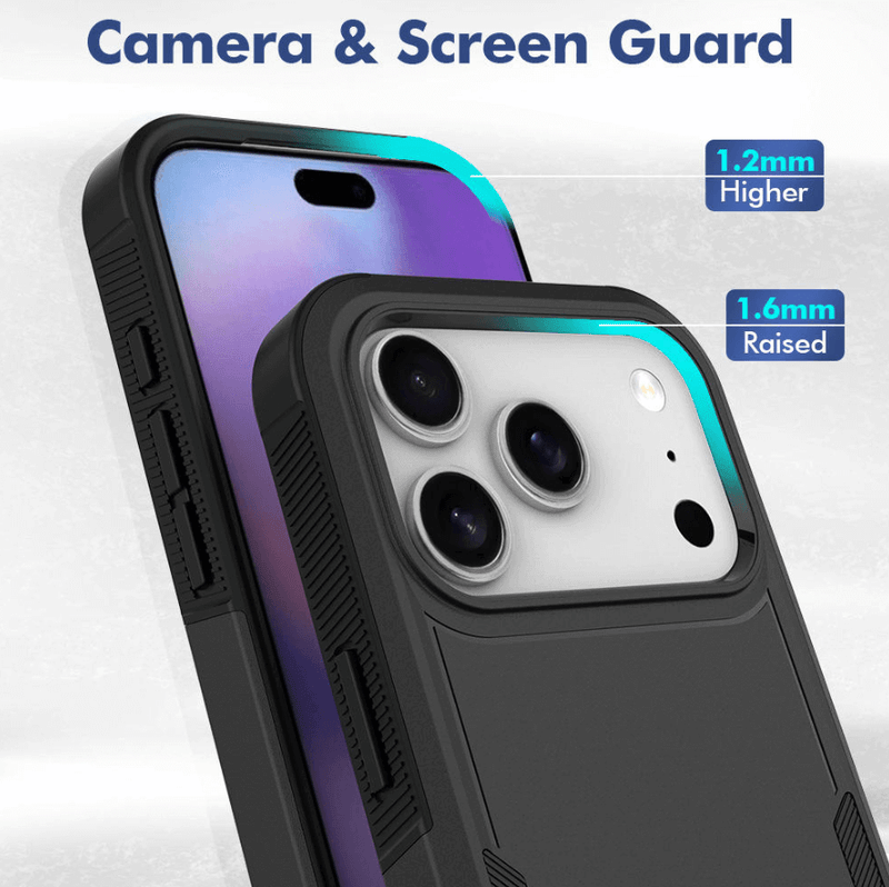 techplus Mobile Phone Case iPhone 18 Pro Max Dual Layer Armor Hard Case iPhone 18 Pro Max Dual Layer Armor Hard Case