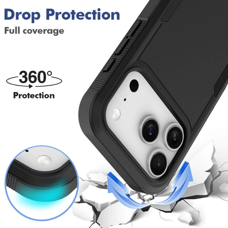 techplus Mobile Phone Case iPhone 18 Pro Max Dual Layer Armor Hard Case iPhone 18 Pro Max Dual Layer Armor Hard Case