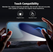 techplus iPhone 15 Plus Privacy Tempered Glass Screen Protector 2 Pack 9H Anti Spy 2 5D iPhone 15 Plus Privacy Screen Protector 2 Pack 9H
