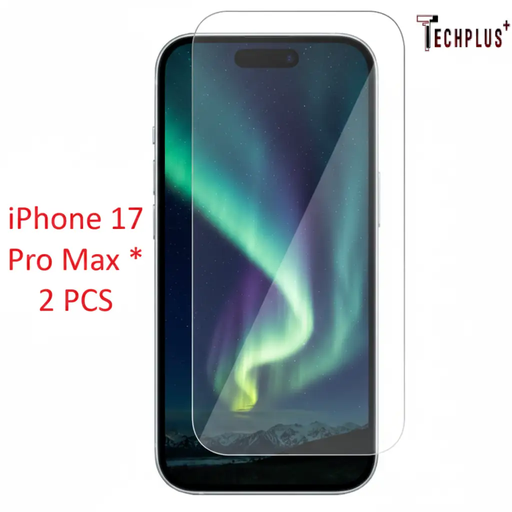 iPhone 17 Pro Max Glass Screen Protector (2 pack) by techplus