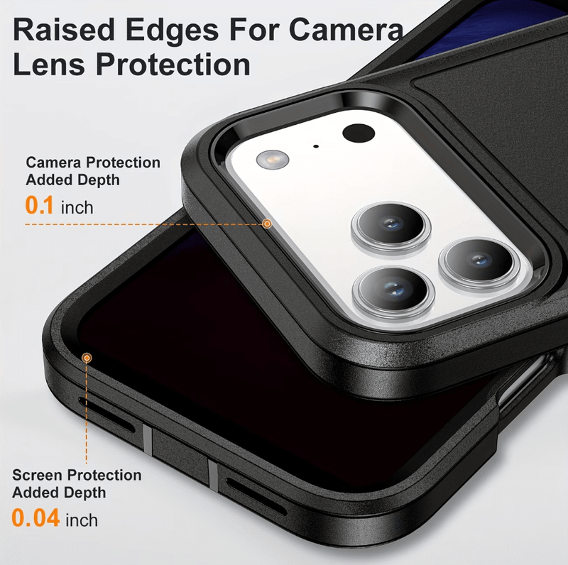 techplus Mobile Phone Case iPhone 18 Pro Max Triple Layer Armor Hard Case iPhone 18 Pro Max Triple Layer Armor Hard Case