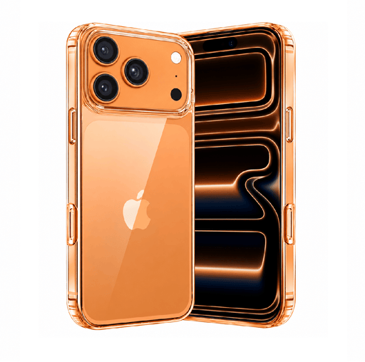 techplus iPhone 17 Pro Hybrid Ultra Clear Shockproof Case – Hard Back with Soft Bumper iPhone 17 Pro Hybrid Ultra Clear Shockproof Case – Hard Back with Soft Bumper