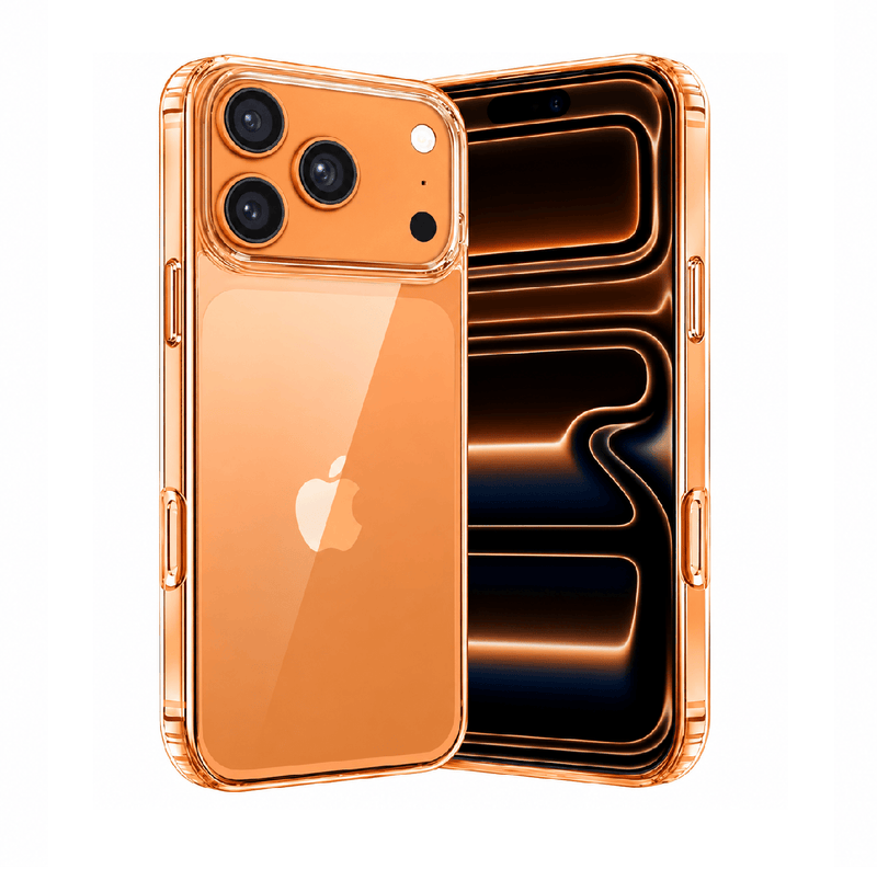 techplus iPhone 17 Pro Max Hybrid Ultra Clear Shockproof Case – Hard Back with Soft Bumper iPhone 17 Pro Max Hybrid Ultra Clear Shockproof Case – Hard Back with Soft Bumper