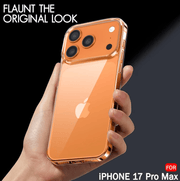 techplus iPhone 17 Pro Max Hybrid Ultra Clear Shockproof Case – Hard Back with Soft Bumper iPhone 17 Pro Max Hybrid Ultra Clear Shockproof Case – Hard Back with Soft Bumper