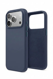 techplus iPhone 18 Pro Navy Blue Silicone Case – Soft Protective Cover iPhone 18 Pro Navy Blue Silicone Case – Soft Protective Cover