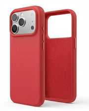 techplus Mobile Phone Case iPhone 18 Pro Max Red Silicone Case – Soft Protective Cover iPhone 18 Pro Max Red Silicone Case – Soft Protective Cover