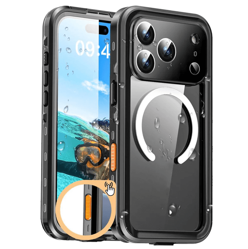 techplus Mobile Phone Case Redpepper MagSafe Waterproof Case for iPhone 18 Pro Max | Shockproof Redpepper MagSafe Waterproof Case for iPhone 18 Pro Max | Shockproof