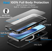 techplus Mobile Phone Case Redpepper MagSafe Waterproof Case for iPhone 18 Pro Max | Shockproof Redpepper MagSafe Waterproof Case for iPhone 18 Pro Max | Shockproof