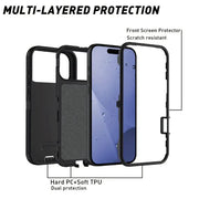 techplus Mobile Phone Case iPhone 17 Pro Triple Layer Armor Hard Case iPhone 17 Pro Triple Layer Armor Hard Case | NZ