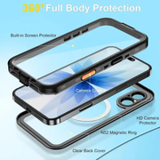 Redpepper Waterproof MagSafe Case for iPhone 17 | Shockproof Cover by techplus