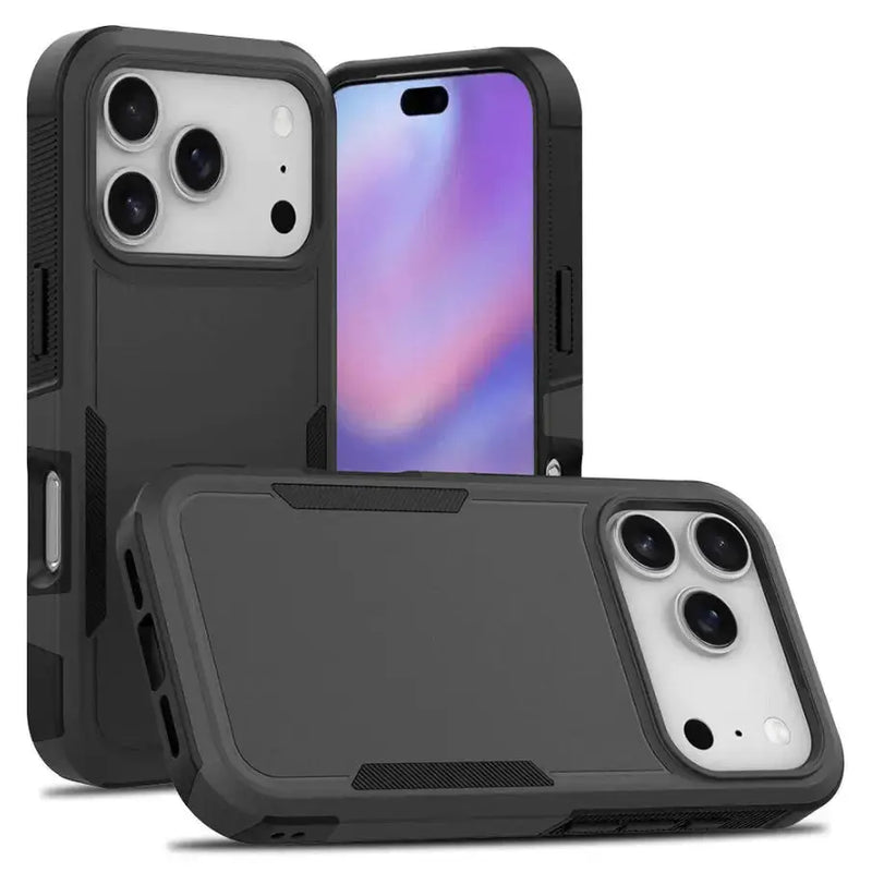 techplus Mobile Phone Case iPhone 18 Pro Dual Layer Armor Hard Case iPhone 18 Pro Dual Layer Armor Hard Case
