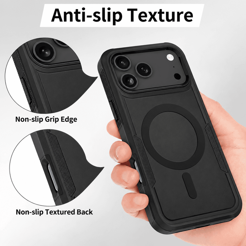 techplus iPhone 17 Pro MagSafe Case – Rugged Shockproof Heavy Duty Cover iPhone 17 Pro MagSafe Case – Rugged Shockproof Heavy Duty Cover