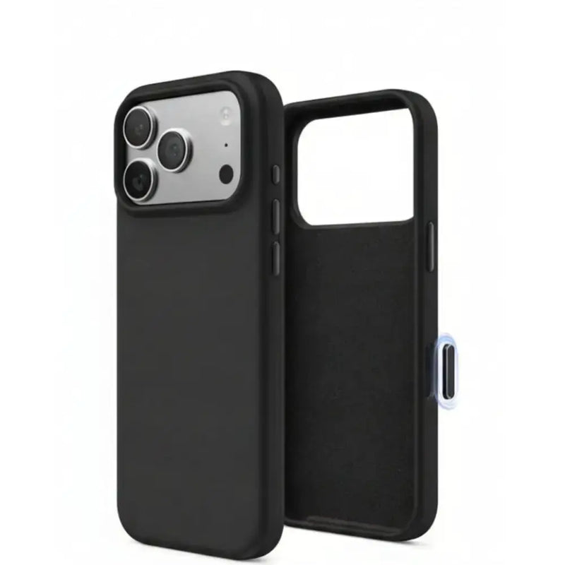 techplus iPhone 18 Pro Max Silicone Case Black - Soft, Stylish Protection iPhone 18 Pro Max Silicone Case Black - Soft, Stylish Protection