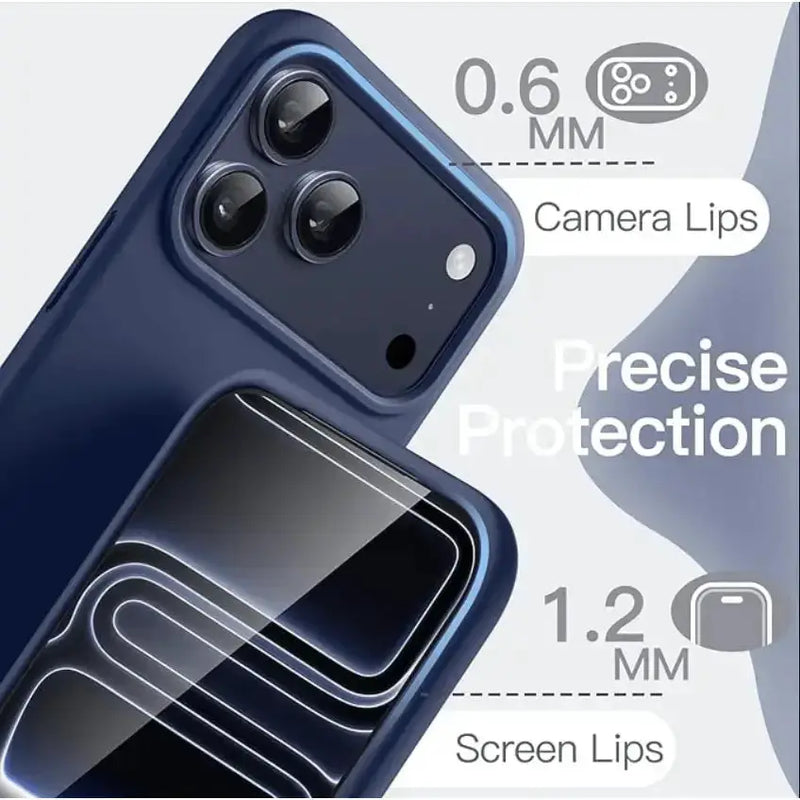techplus iPhone 18 Pro Max Silicone Case – Ultimate Protection in Navy Blue iPhone 18 Pro Max Silicone Case – Ultimate Protection in Navy Blue