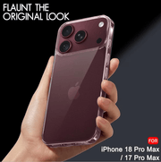 techplus iPhone 18 Pro Max Hybrid Ultra Clear Shockproof Case – Hard Back with Soft Bumper iPhone 18 Pro Max Hybrid Ultra Clear Shockproof Case – Hard Back with Soft Bumper