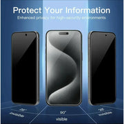 techplus Screen protector iPhone 18 Pro Privacy Tempered Glass Screen Protector (2 Pack) – 9H HD Anti-Spy, 2.5D Rounded Edge, Impact & Scratch Resistant iPhone 18 Pro Privacy Tempered Glass Screen Protector (2 Pack) – 9H HD Anti-Spy, 2.5D Rounded Edge, Impact & Scratch Resistant