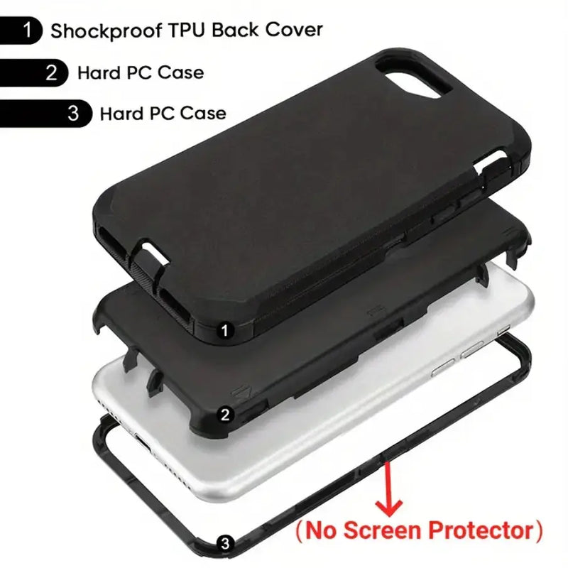 techplus Mobile Phone Case IPhone 6 Plus Triple Layer Armor Hard Case IPhone 6 Plus Triple Layer Armor Hard Case | NZ