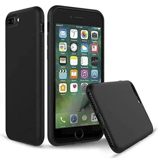 Silicone Case for iPhone 6 Plus/6s Plus (Black) by 9eight5