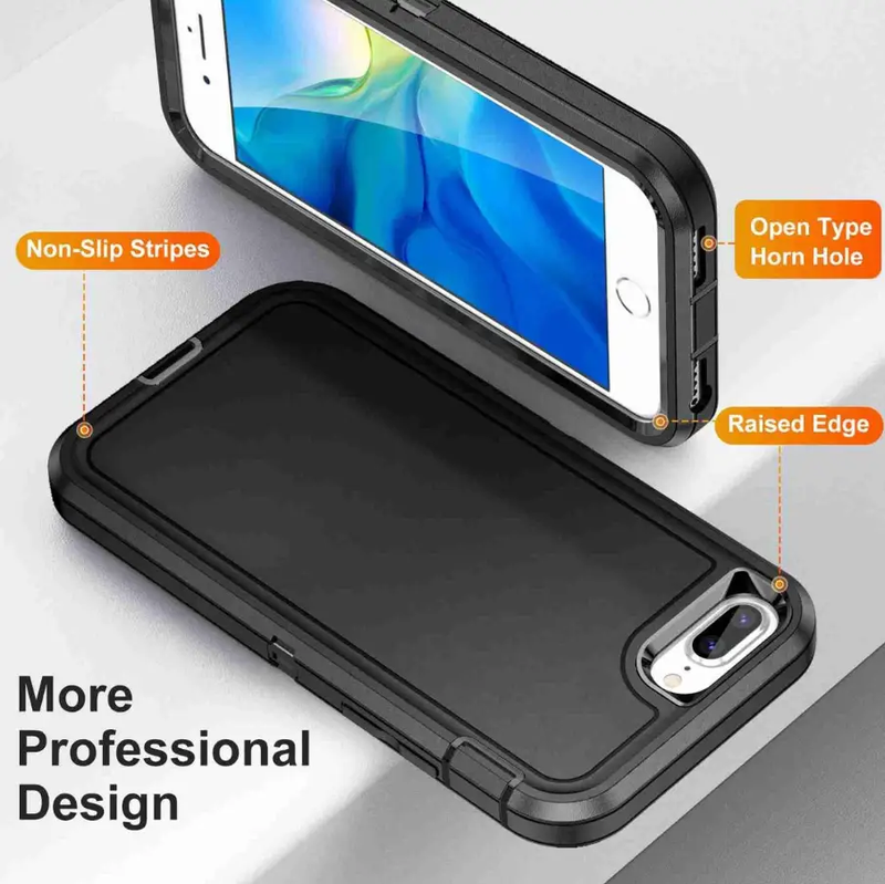 IPhone 7 Plus Triple Layer Armor Hard Case by techplus