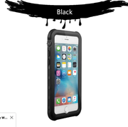 Redpepper Waterproof Case for iPhone 7 Plus / 8 Plus Black by techplus