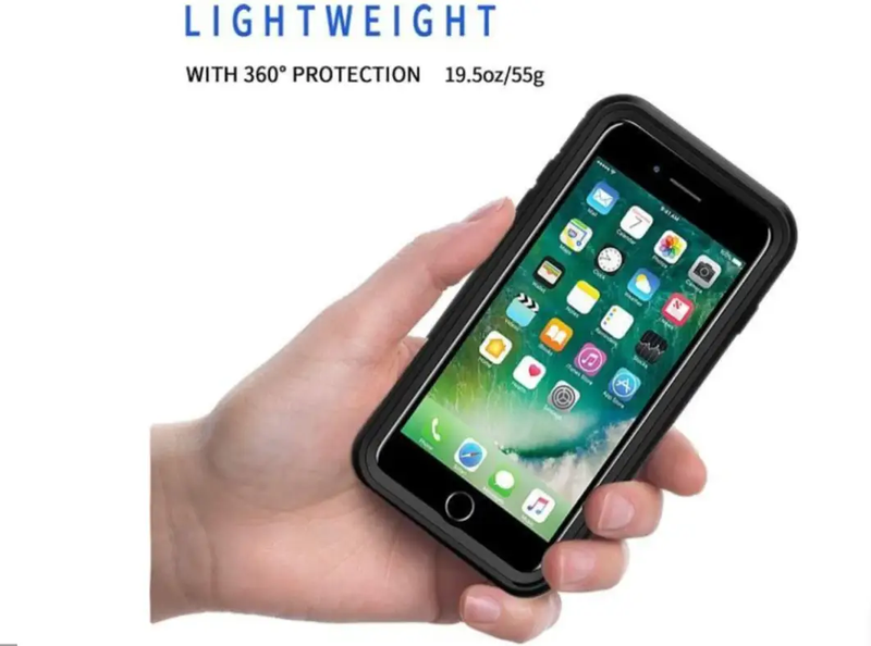 Waterproof & Shockproof Case for iPhone 8 Plus by techplus