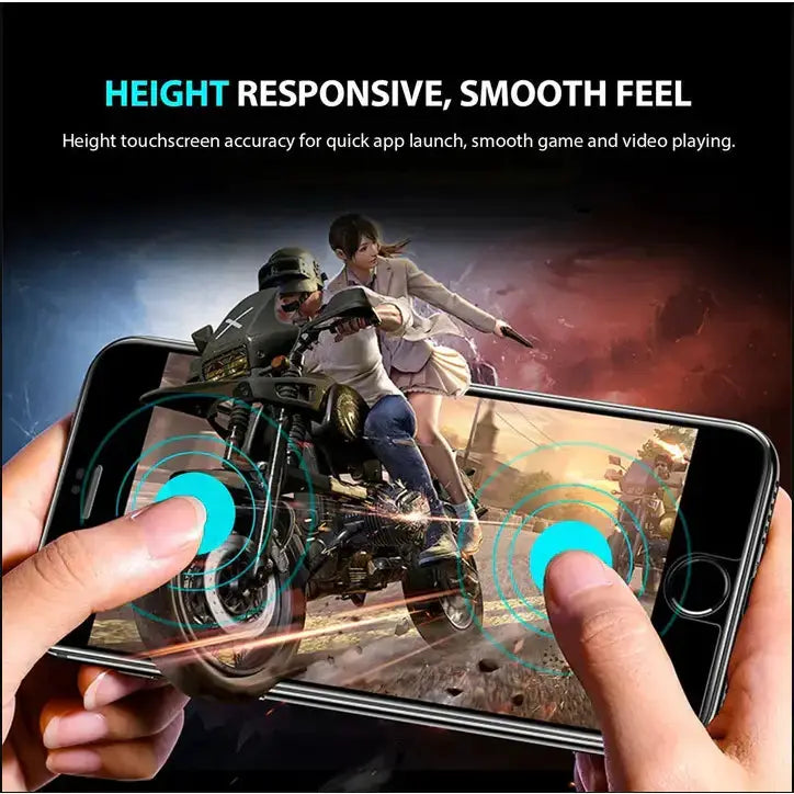 techplus Screen protector iPhone 8 Plus Glass Screen Protector (2 pack) IPhone 8 Plus Tempered Glass Screen Protector 9H