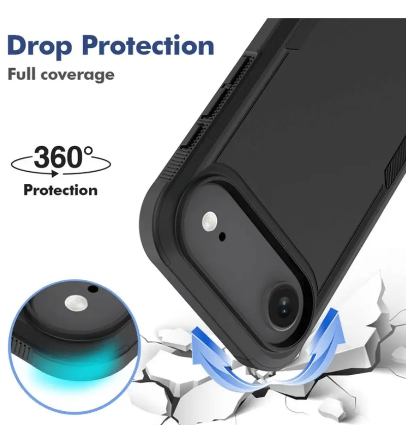 iPhone Air Dual Layer Armor Hard Case by techplus