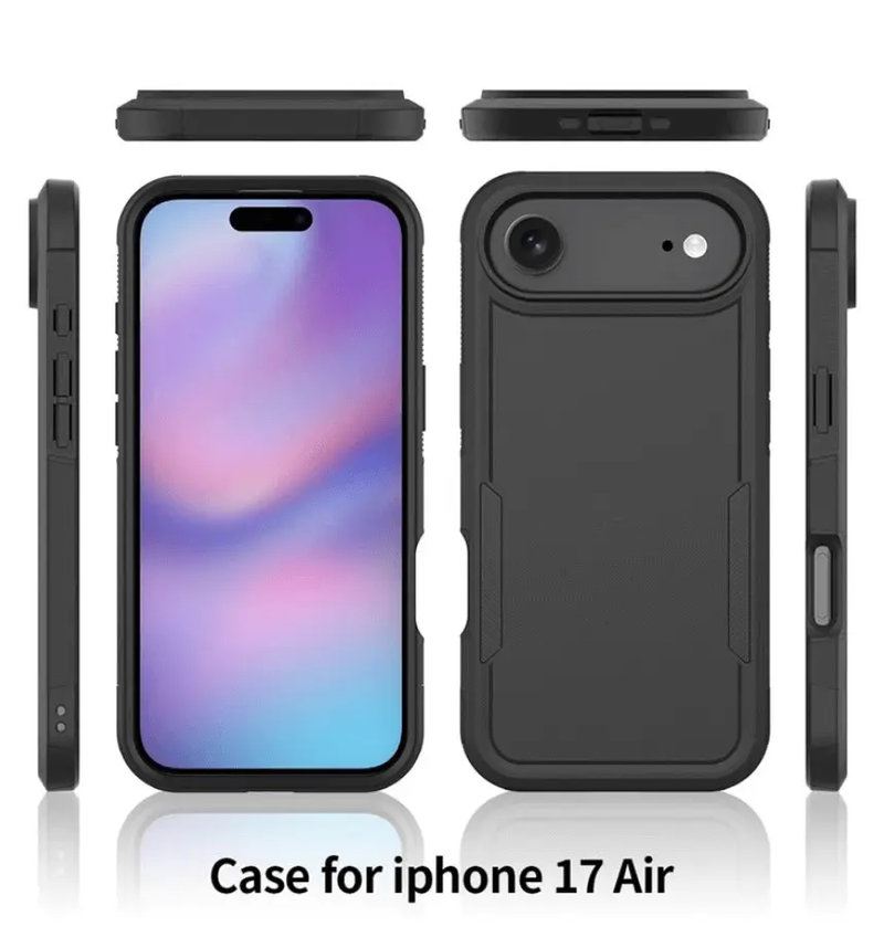 iPhone Air Dual Layer Armor Hard Case by techplus