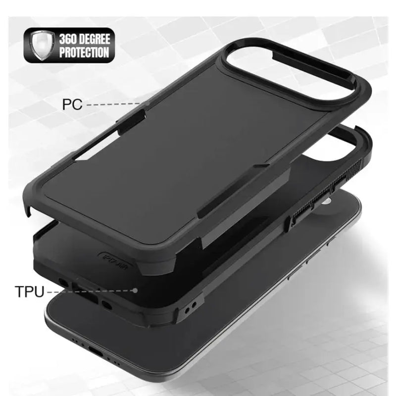 techplus Mobile Phone Case iPhone Air Dual Layer Armor Hard Case iPhone Air Dual Layer Armor Hard Case | NZ