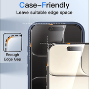 techplus iPhone Air Privacy Tempered Glass Screen Protector 9H Anti Spy 2.5D iPhone Air Privacy Tempered Glass Screen Protector 9H