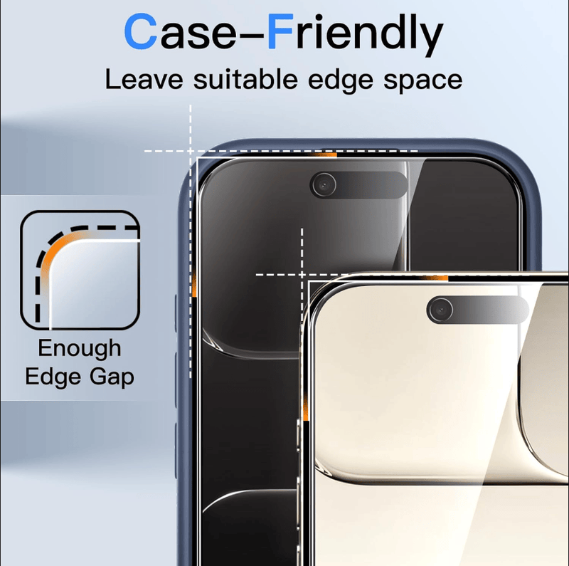 techplus iPhone Air Privacy Tempered Glass Screen Protector 9H Anti Spy 2.5D iPhone Air Privacy Tempered Glass Screen Protector 9H
