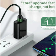 techplus iPhone Fast Charging Cable 1M – USB to Lightning Charger Cable TechPlus 1M USB to Lightning Fast Charging Cable