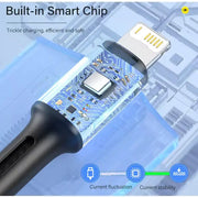 techplus iPhone Fast Charging Cable 1M – USB to Lightning Charger Cable TechPlus 1M USB to Lightning Fast Charging Cable