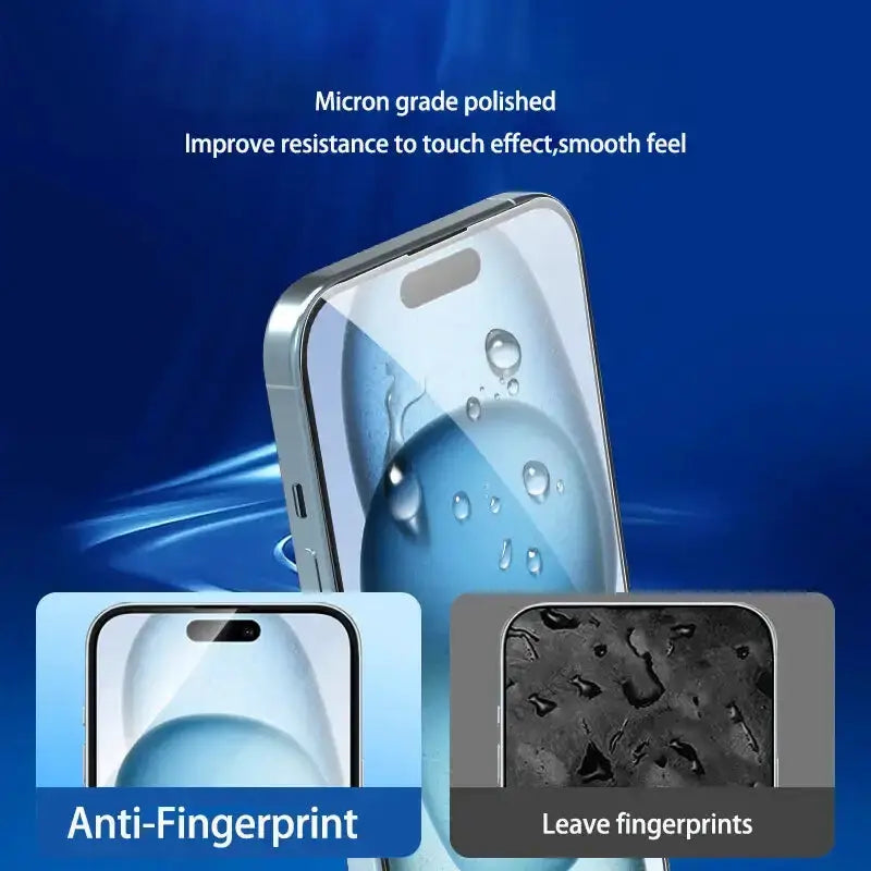 Screen Protector - Tempered Glass for iPhone (Pack of 4) (All Models) by Habicare