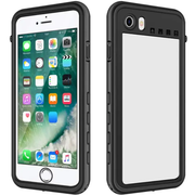 Redpepper Waterproof Case for iPhone 7 Black by techplus