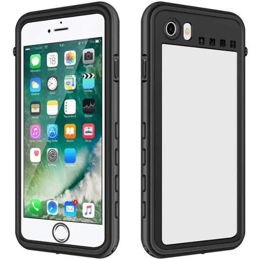 Redpepper Waterproof Case for iPhone 7 Black by techplus