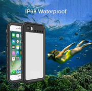 Redpepper Waterproof Case for iPhone 7 Black by techplus