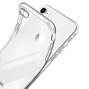 Silicone Case for iPhone SE (3rd / 2nd Gen) (Clear) by 9eight5