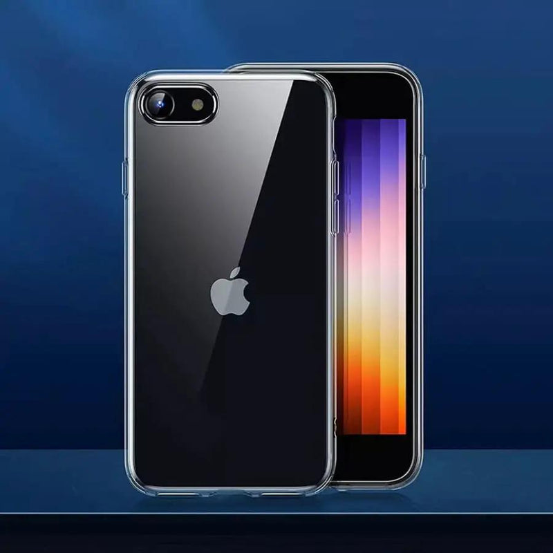 Silicone Case for iPhone SE (3rd / 2nd Gen) (Clear) by 9eight5