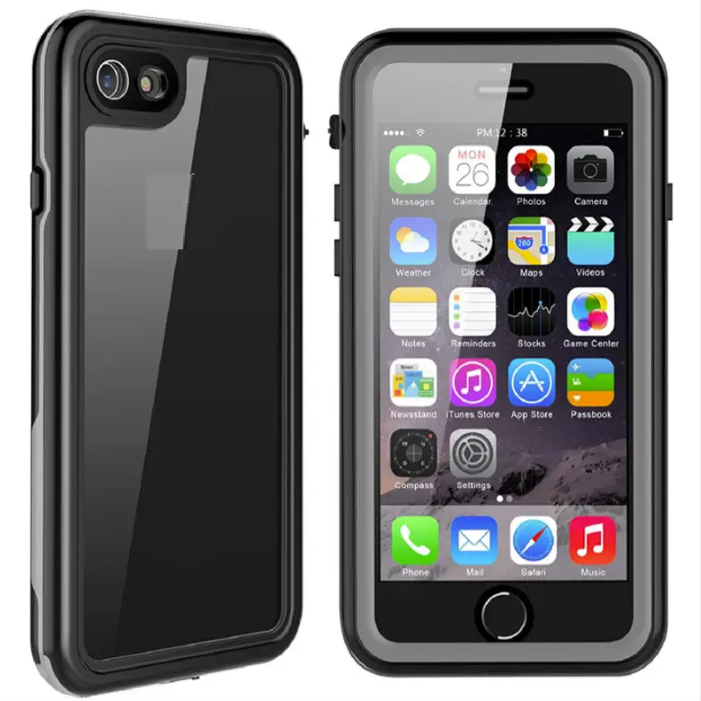 Waterproof & Shockproof Case for iPhone SE by techplus
